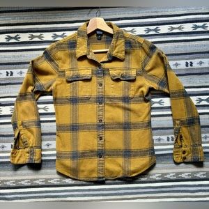 Patagonia 100% Organic Cotton Women’s Plaid Flannel Size XS